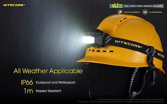 ��� ��� 460 ���� NU35 ���� USB + ������ AAA ������� Nitecore