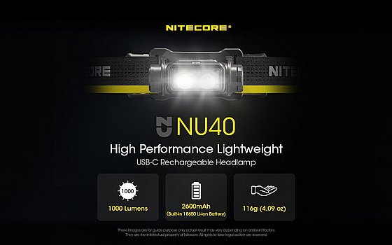 ��� ��� Nitecore ���� 1000 ���� NU40 ������� Nitecore