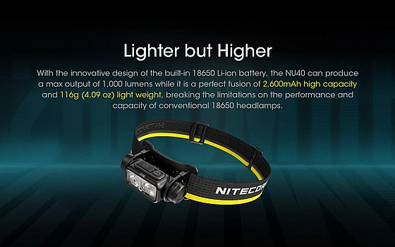 ��� ��� Nitecore ���� 1000 ���� NU40 ������� Nitecore