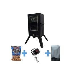 ערכה מושלמת מעשנת גז חלון OGG 3002+כיסוי+שבבים+מד טמפרטורה חיצוני BT ערכה מושלמת מעשנת גז חלון OGG 3002+כיסוי+שבבים+מד טמפרטורה חיצוני BT