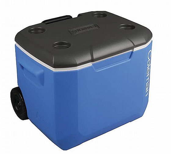 ������ 56 ���� �� ������ ����� Coleman Performance Wheeled Cooler Box