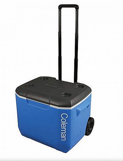 ������ 56 ���� �� ������ ����� Coleman Performance Wheeled Cooler Box