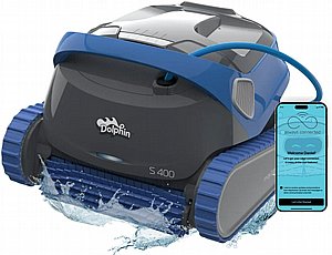 רובוט ניקוי לבריכות שחייה Maytronics Dolphin S400 Wi-Fi רובוט ניקוי לבריכות שחייה Maytronics Dolphin S400 Wi-Fi