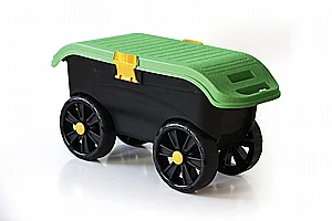 Roll N'Kneel 3 in 1 – שרפרף גינה מתגלגל עם תא אחסון וריפוד ברכיים Roll N'Kneel 3 in 1 – שרפרף גינה מתגלגל עם תא אחסון וריפוד ברכיים