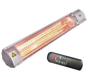 מקרן חימום אינפרא מוגן מים ושלט רחוק 2000 וואט SunLight 2000 מקרן חימום אינפרא מוגן מים ושלט רחוק 2000 וואט SunLight 2000