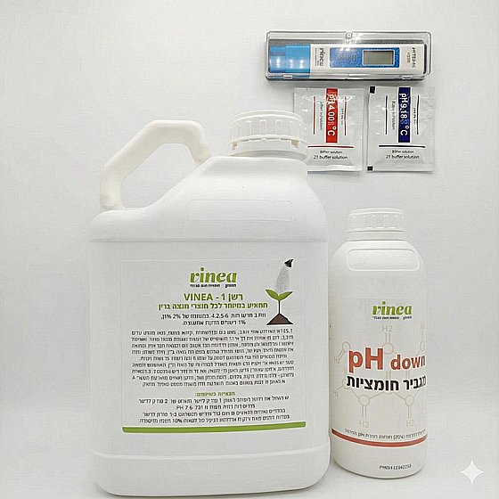 ���� ����� ������������ Vinea Green � ��� ����� + pH Down + �� ������� pH/EC